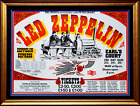 Led Zeppelin Original 1st Printing 1975 Earl's Court  London AOR 3.184 Poster