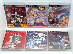 PS3 NO MORE HEROES SHADOWS OF THE DAMNED Lollipop Chainsaw Onechambara .. 6Games