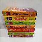 7 Rare  Sesame Street Vhs Lot. Kids. Computer Caper Elmo Says Boo. Ernie & Bert