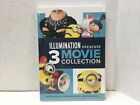 Illumination Presents 3 Movie Collection Despicable Me (DVD, 2017) Brand New