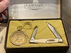 Vintage Camillus Bicentennial Pen Knife. With Commemorative Coin. RARE SET!.NEW!