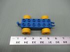 LEGO Duplo Train Car Flat Bed Zoo Parade Truck Vehicle part Blue body  wheel