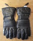 Firstgear Leather Gloves Heated Agrotex Thinsulate motorcycle women's S black