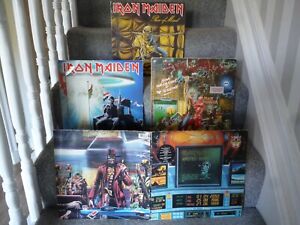 IRON MAIDEN RECORD COLLECTION JOB LOT