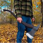 Firemans axe Hand forged Firefighter ax tool High carbon steel W108 6.7lb 35”