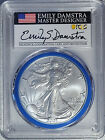 2021 Mint Designer Type 2 Silver Eagle--PCGS MS70--FIRST STRIKE--Emily Damstra