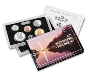 2021-S US Mint Silver Proof Set of (7) Pieces