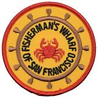 San Francisco Patch - Fisherman's Wharf Crab California CA Badge 3