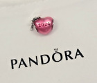 NEW Pandora 2024 Pink Heart Graduation Charm