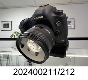 Canon EOS 5D Mark III 22.3 MP Digital SLR Camera- Black  & Sigma 50mm 1:1.4 Lens