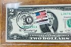 1976 $2.00 bill  1st Day of Issue stamped in TOLLESON AZ uncirculated