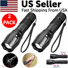 Super-Bright 90000LM LED Tactical Flashlight 5 Modes Zoomable Torch Searchlight