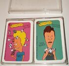 1996 VINTAGE LOT OF 2 PACKS OF BEAVIS AND BUTTHEAD CARDS PLAYING CARDS ALL NEW!!