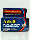 Advil Dual Action Acetaminophen and Ibuprofen Pain Reliever 72 Caplets Exp 04/26