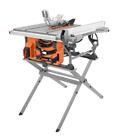 RIDGID R4518 15 Amp 10 in. Table Saw with Folding Stand