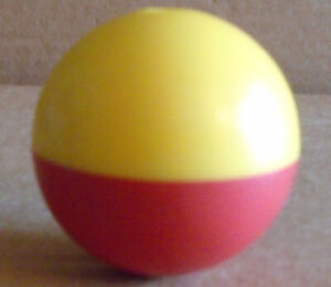 Knex Ball Red & Yellow Big Ball Factory Replacement Parts sa