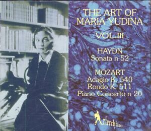 ARL120 Maria Yudina Art of Maria Yudina Vol.iii CD Italy Arlecchino with outer