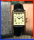 VINTAGE 1975 CARTIER TANK PRE-MUST GENTS 23MM 18K GOLD PLATED, HAND WIND!