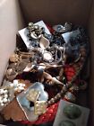 5 LB 15 OZ GRAB BAG BOX WITH AMAZING ASSORTMENT VINTAGE/MODERN JEWELRY & WATCHES