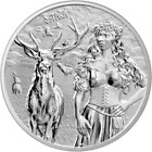 2023 Germania Valkyries Ostara 1 oz .999 Silver BU Round Coin in capsule w/ coa