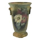 New ListingWeller Copra 1915 Vintage Art Pottery Hand Painted Floral Ceramic Vase