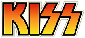 KISS Sticker Decal *3 SIZES*  Rock Roll Vinyl Bumper Wall Logo Band