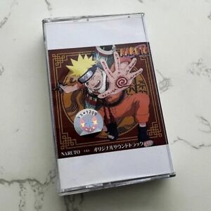 Naruto Soundtrack Cassette Tape (Anime) Brand New, Factory Sealed