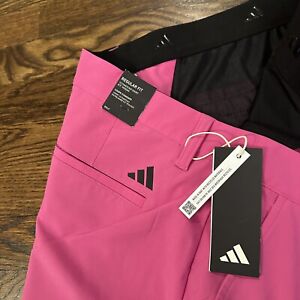 Mens Adidas Golf Shorts Pink HR7941 Sz 38