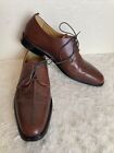 Cole Haan C06400 Men Brown Leather Oxford Center Seam Dress Shoes Size 11 M