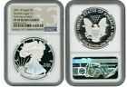 2021 W Silver Eagle S$1 Heraldic T1 NGC PF70 Ultra Cameo First Day Of Issue 35TH