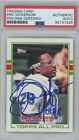 Eric Dickerson 1989 Topps Colts Rams HOF PSA/DNA Signed Auto Autograph