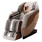 4D SL Track Zero Gravity Massage Chair Recliner with Calf and Foot Rollers
