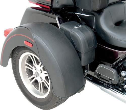 Rear Trike Fender Bra Protector Black For Harley Tri Glide Ultra FLHTUTG 09-23 (For: Harley-Davidson)