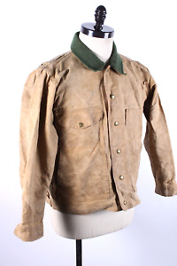 C.C. Filson Tin Cloth Packer Coat Jacket Men's Size Large USA