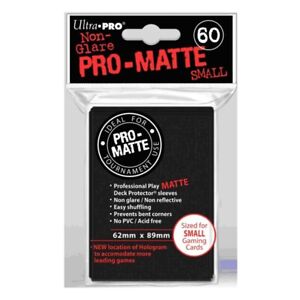 Ultra Pro Deck Protector: PRO: Matte Small Black (60)