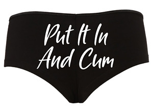 Sexy Panties, Put It In And Cum Funny Cute Women's Lingerie
