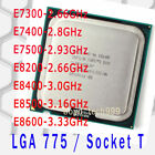 Intel Core 2 Duo E7300 E7400 E7500 E8200 E8400 E8500 E8600 LGA 775 CPU Processor