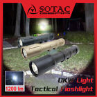 SOTAC GEAR Tactical Metal OKW LED Flashlight Short Long Scout Lighting Fit 20mm