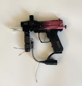 Spyder Pilot ACS Paintball Marker gun Black Red Electronic