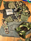 Lot of Misc Military Civilian Camping Bushcraft Gear Surplus DPM Flyers Kit Bag