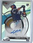New Listing2023 Topps Finest #FA-CP Carlos Perez RC Auto Chicago White Sox Rookie
