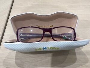 NEW AUTHENTIC EYEGLASSES KIDS LACOSTE WITH CASE