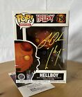 Funko Pop MOVIES #750 Hellboy SIGNED by “Ron Perlman” JSA Certified