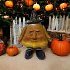 Bethany Lowe Paper Mache Halloween Candy Corn Charlie Man Retired 22” Tall
