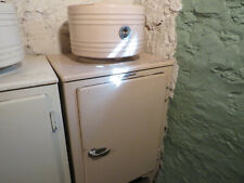 Vintage 1930s GE Monitor Top Refrigerator General Electric Larger Size Runs Well