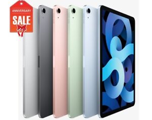 Apple iPad Air 4th - 64GB 256GB, WiFi, Cellular Unlocked, Gray Silver Green Blue