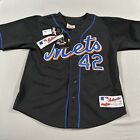 Rare Vintage MLB New York Mets Mo Vaughn Rawlings Authentic Sewn Jersey Sz 14/16