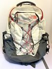 The North Face Borealis Backpack Pink White Grey Laptop Daypack Flex Vent