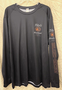 Tito’s Handmade Vodka Men’s XL Black Long Sleeve Graphic T-Shirt