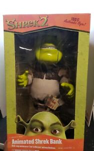 Shrek 2 Animated action bank 2004 New in Box